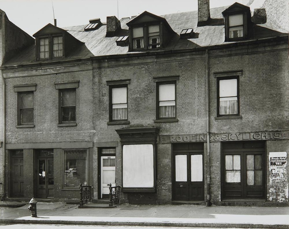Grand Street, nos. 511-513 by Berenice Abbott
