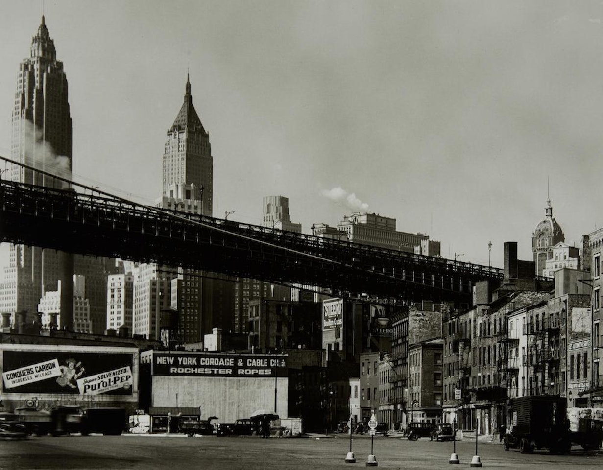 Waterfront, South Street by Berenice Abbott