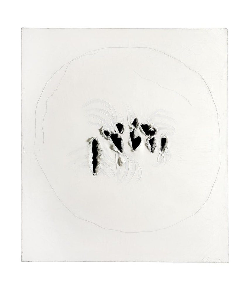Concetto spaziale by Lucio Fontana