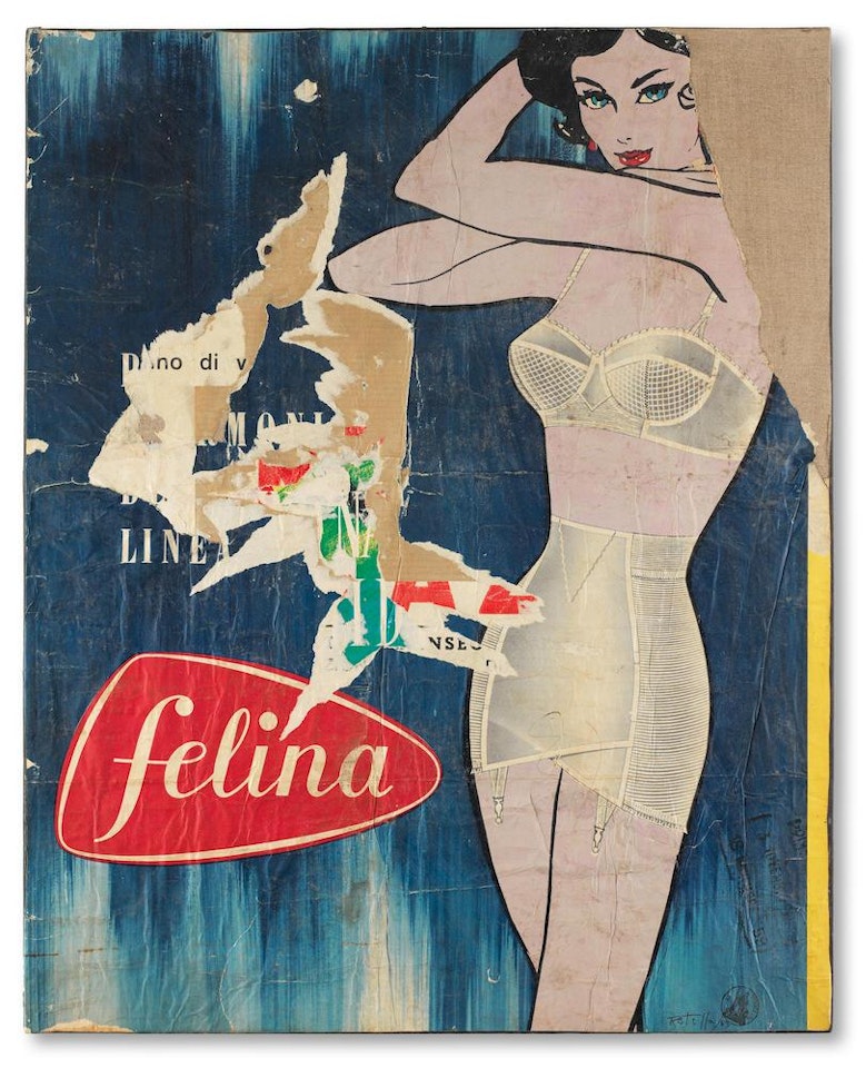 Felina by Mimmo Rotella