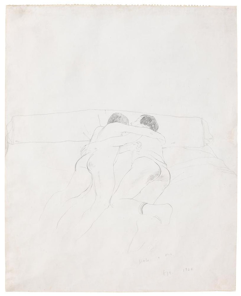 Dale and Mo by David Hockney