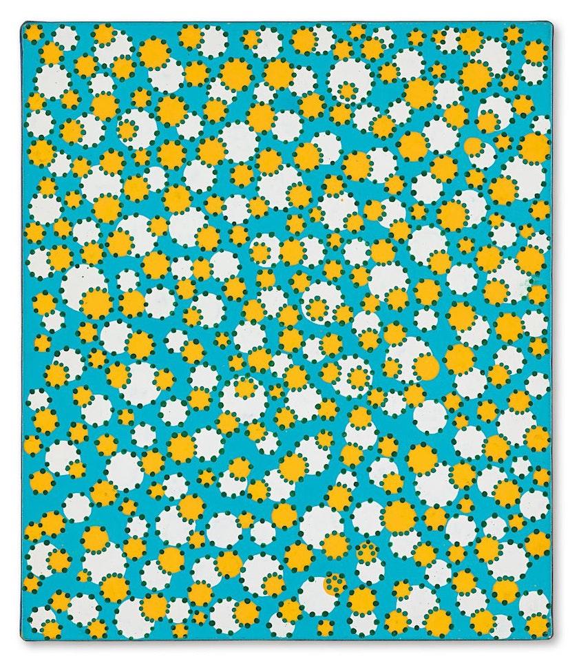 SPIRITUAL THRONE OF CLOUDS by Yayoi Kusama