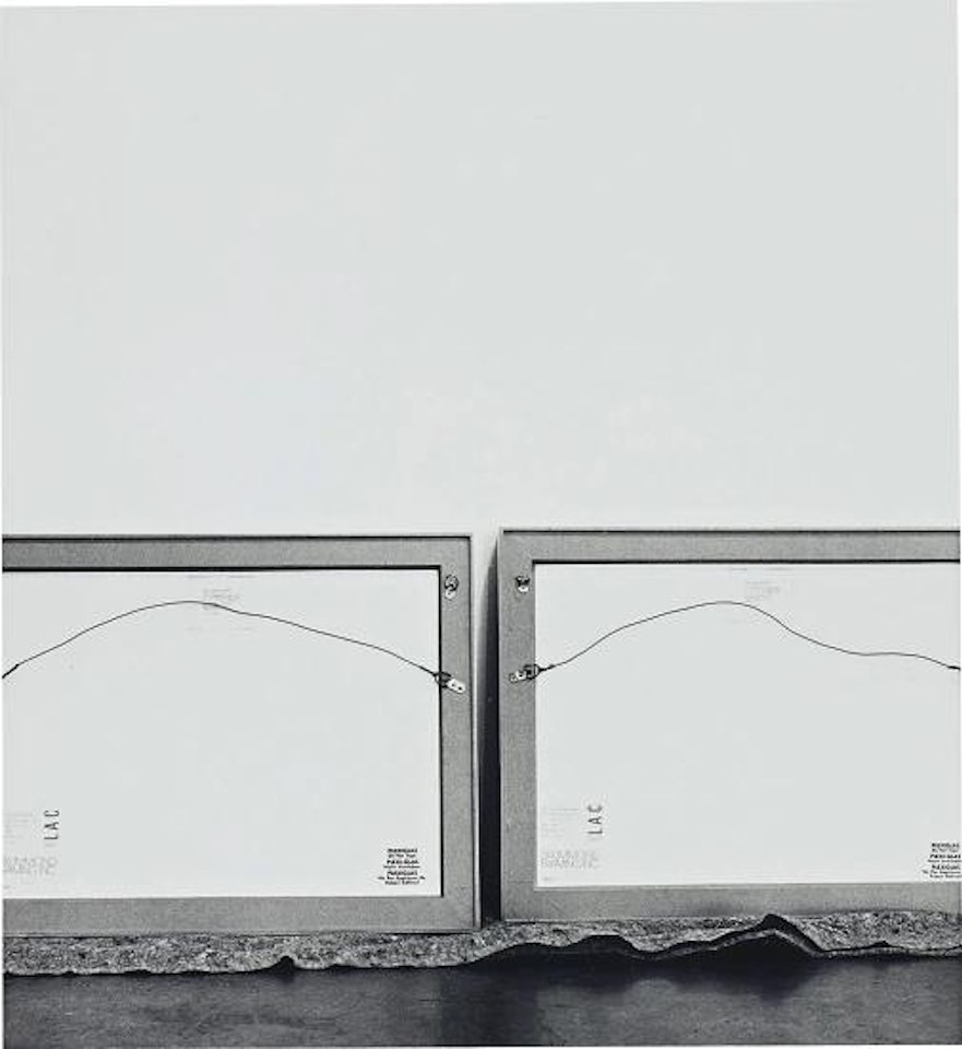 Twice Untitled by Louise Lawler