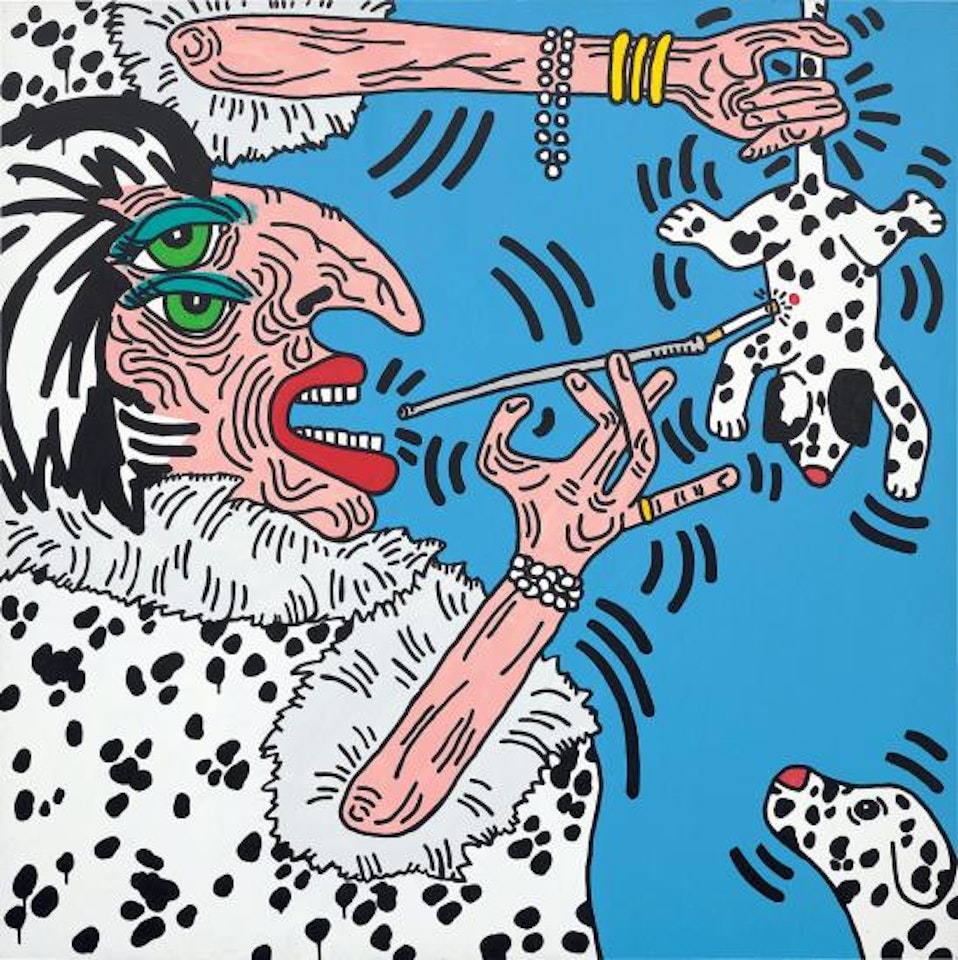 Cruella de Vil by Keith Haring