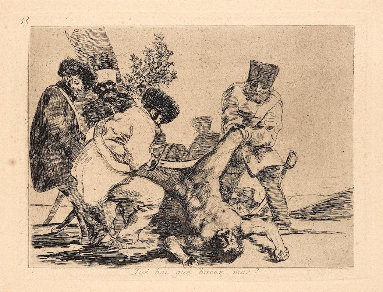 Los Desastres de la Guerra (D. 120-199; H. 121-200) by Francisco José de Goya