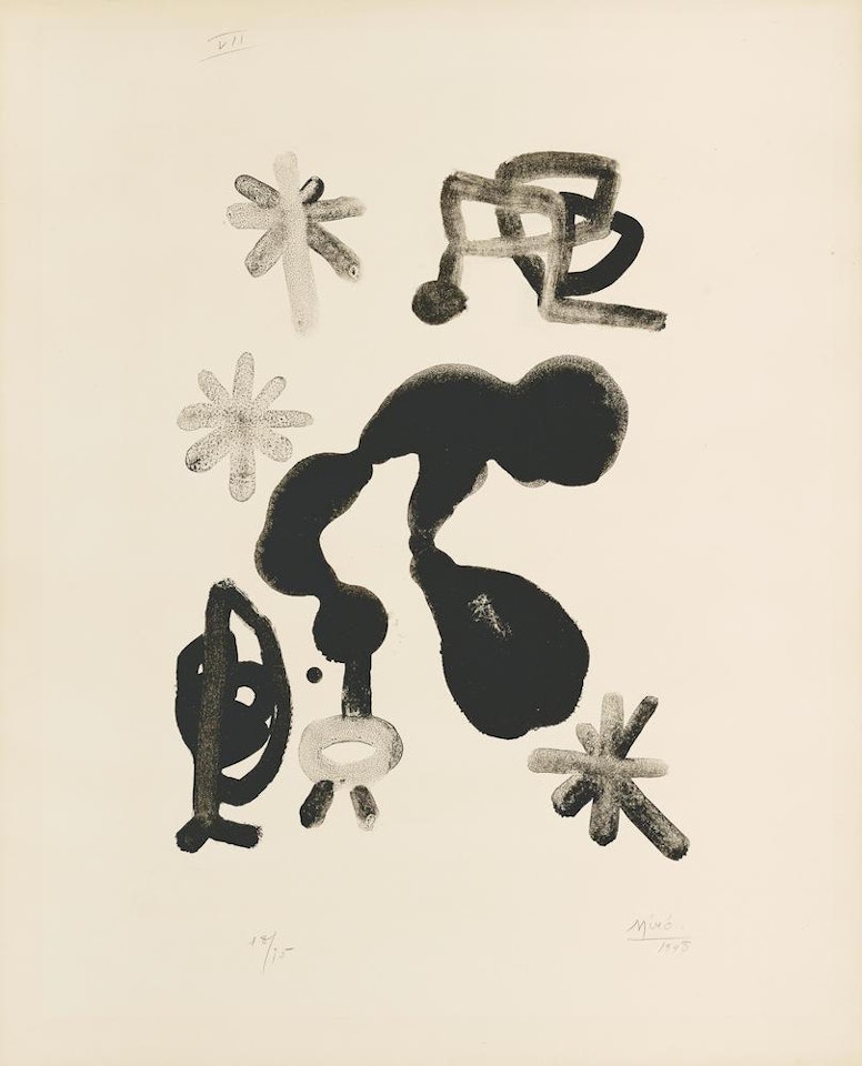 Album 13: one plate (M. 75) by Joan Miró
