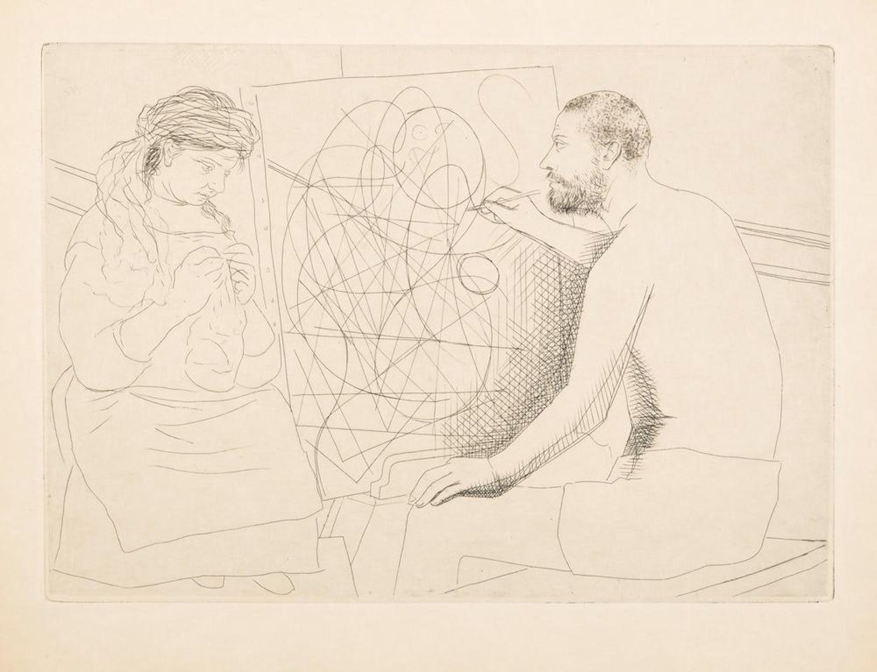 Honoré de Balzac, Le Chef d'Oeuvre Inconnu (B. 82-94; Cramer bks 20) by Pablo Picasso