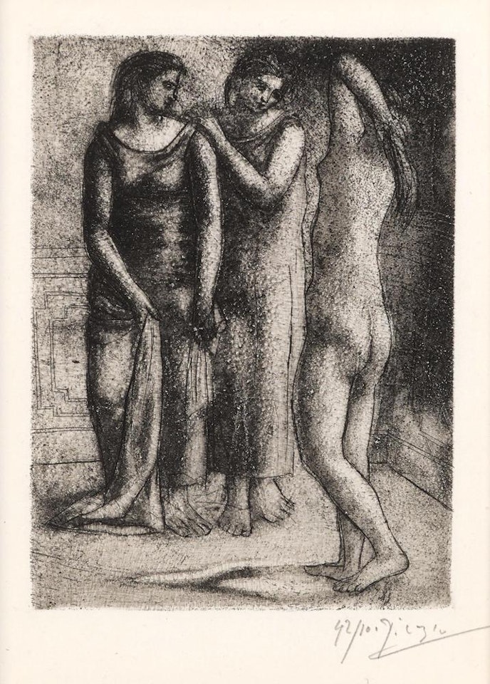 Groupe de Trois Femmes (B. 57; Ba. 102) by Pablo Picasso