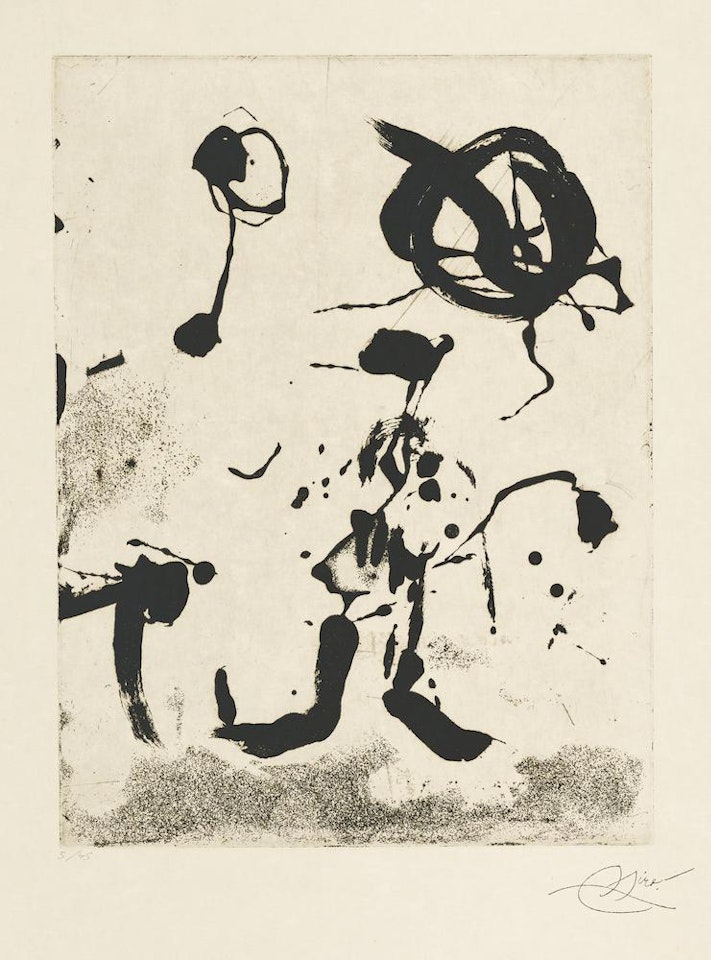 Ocells de Montroig I, II, III, IV (D. -1219) by Joan Miró