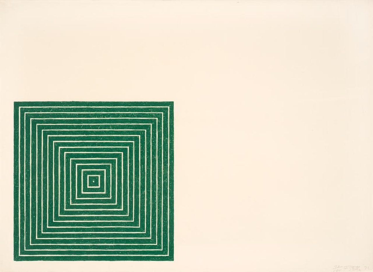Island No. 10, from the Benjamin Moore Series (A. 57; G. 296) by Frank Stella