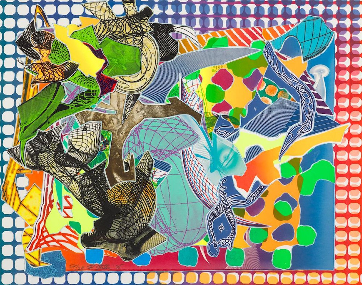 East Euralia (A. 233) by Frank Stella