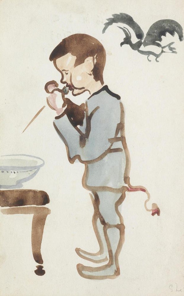 Alan with Devil's Tail by Joseph Crawhall