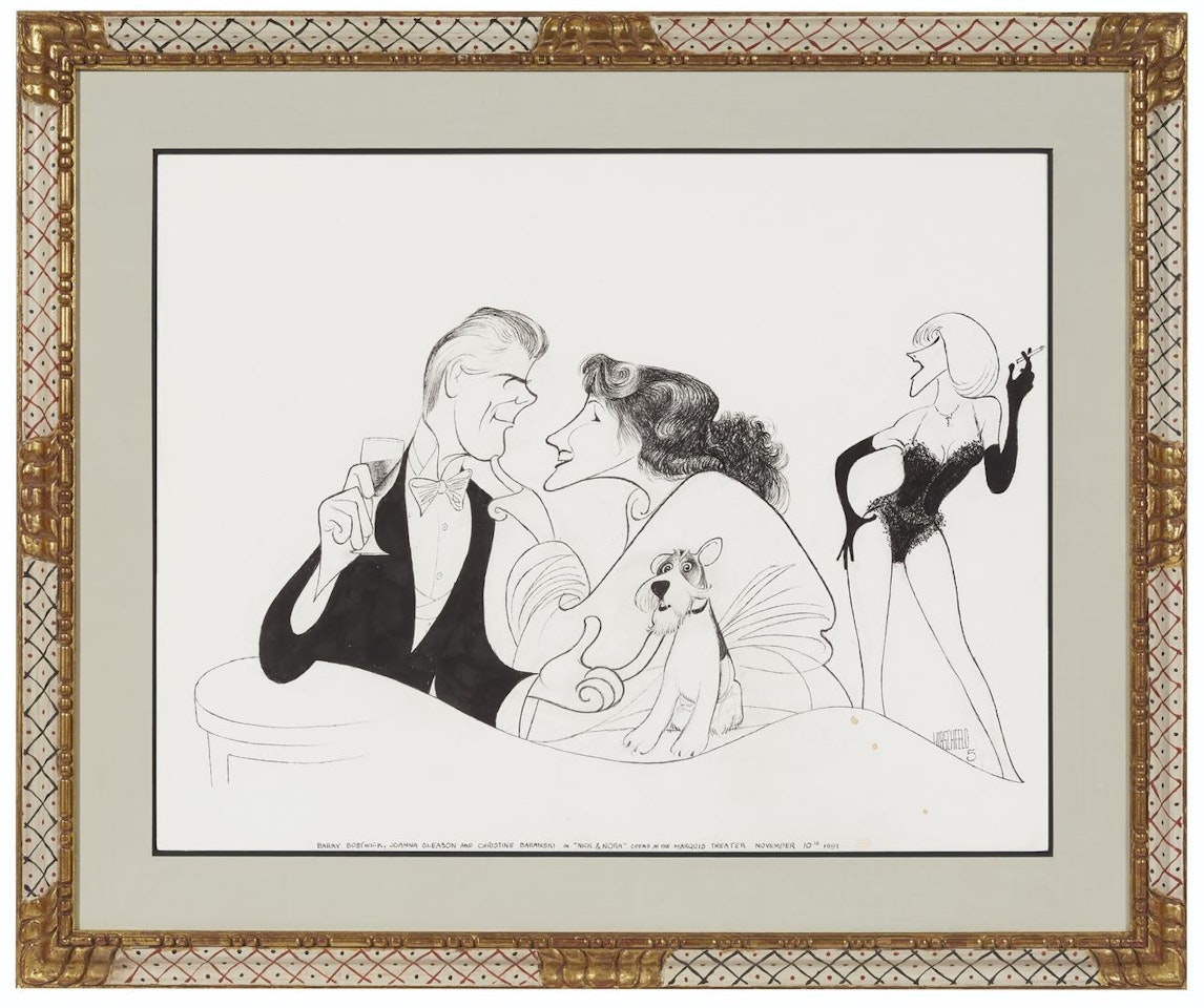Nick and Nora by Al Hirschfeld