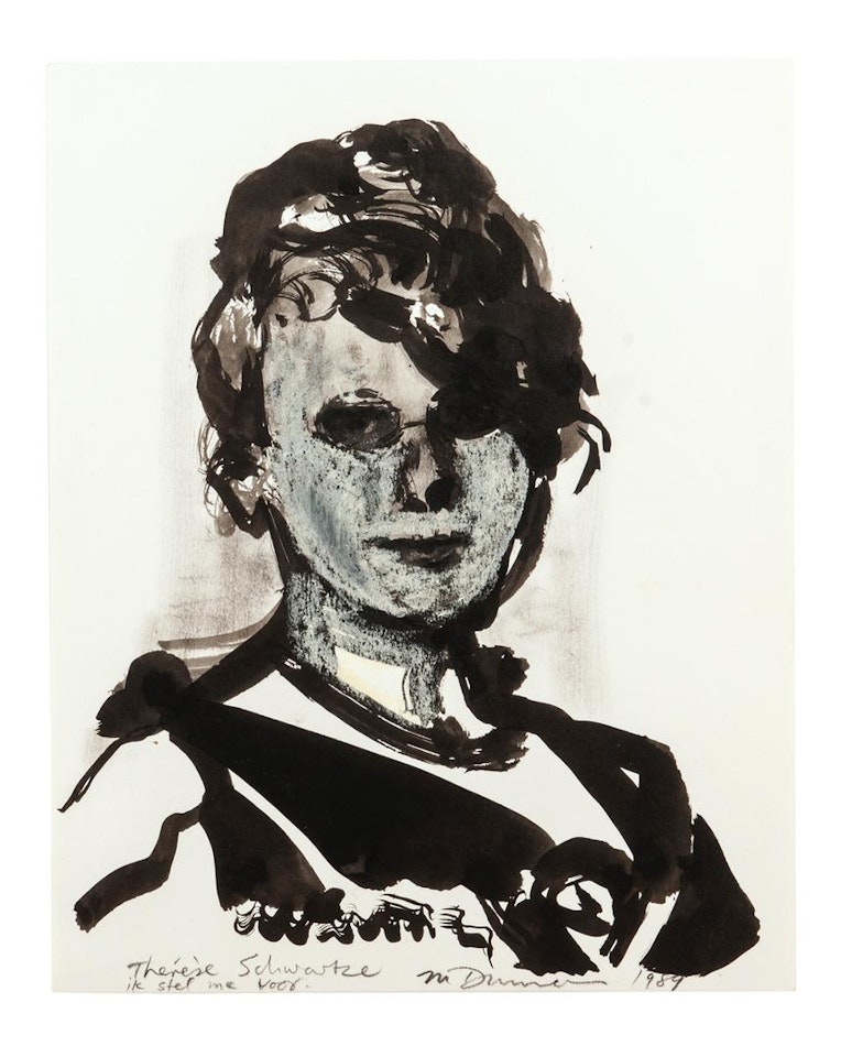 THÉRÈSE SCHWARTZE, IK STEL ME VOOR by Marlene Dumas