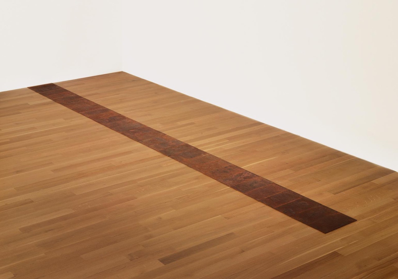 29 PRIME RECTILE by Carl Andre