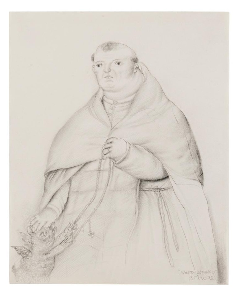 SANTO DOMINGO by Fernando Botero