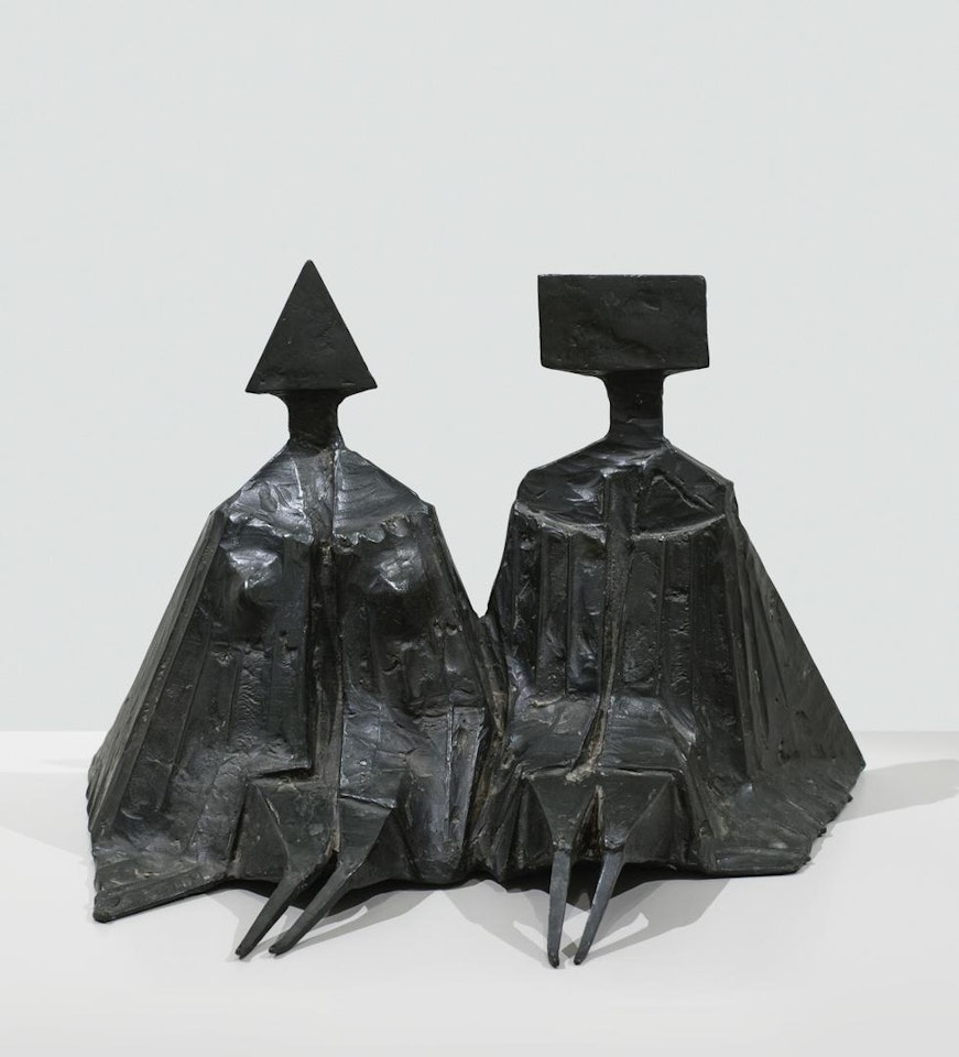 SITTING COUPLE (667) by Lynn Chadwick