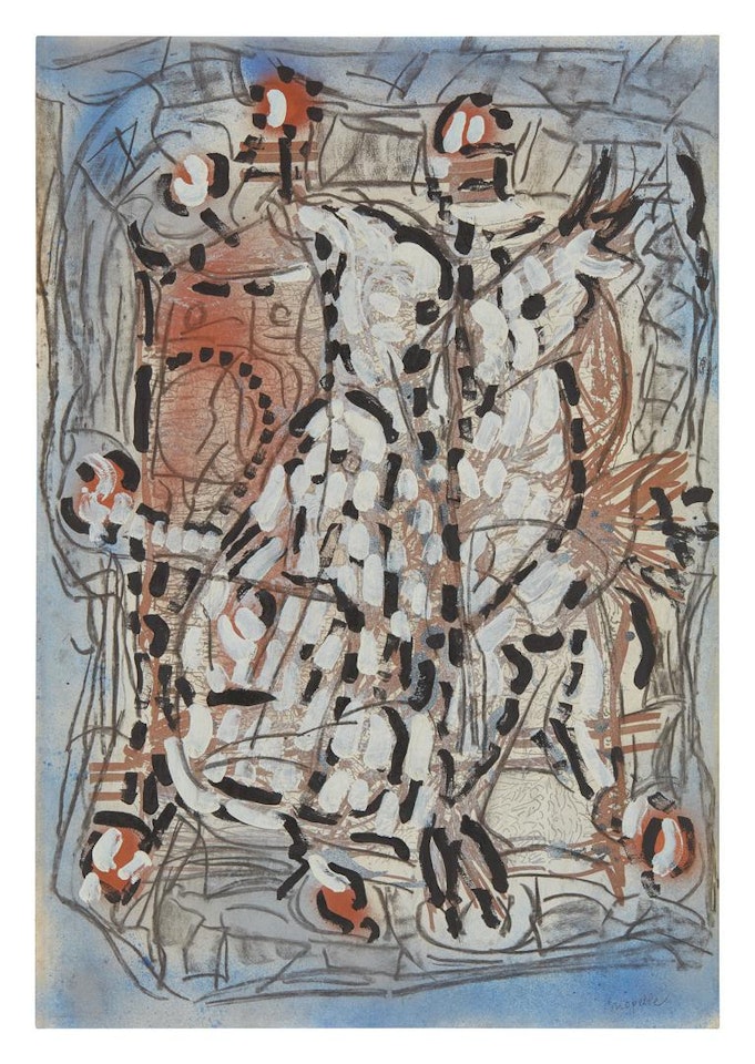 OIES BLANCHES by Jean-Paul Riopelle