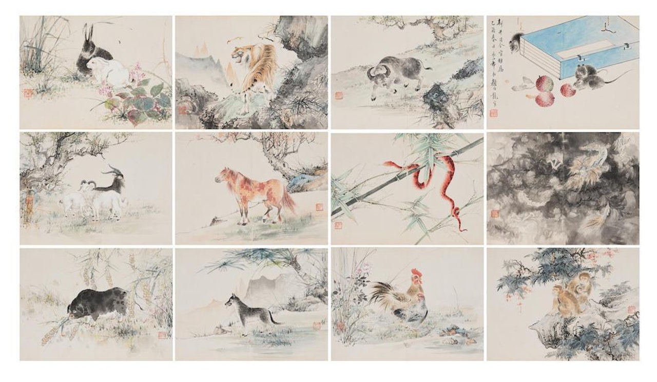 Twelve Zodiac Signs by Yan Bolong