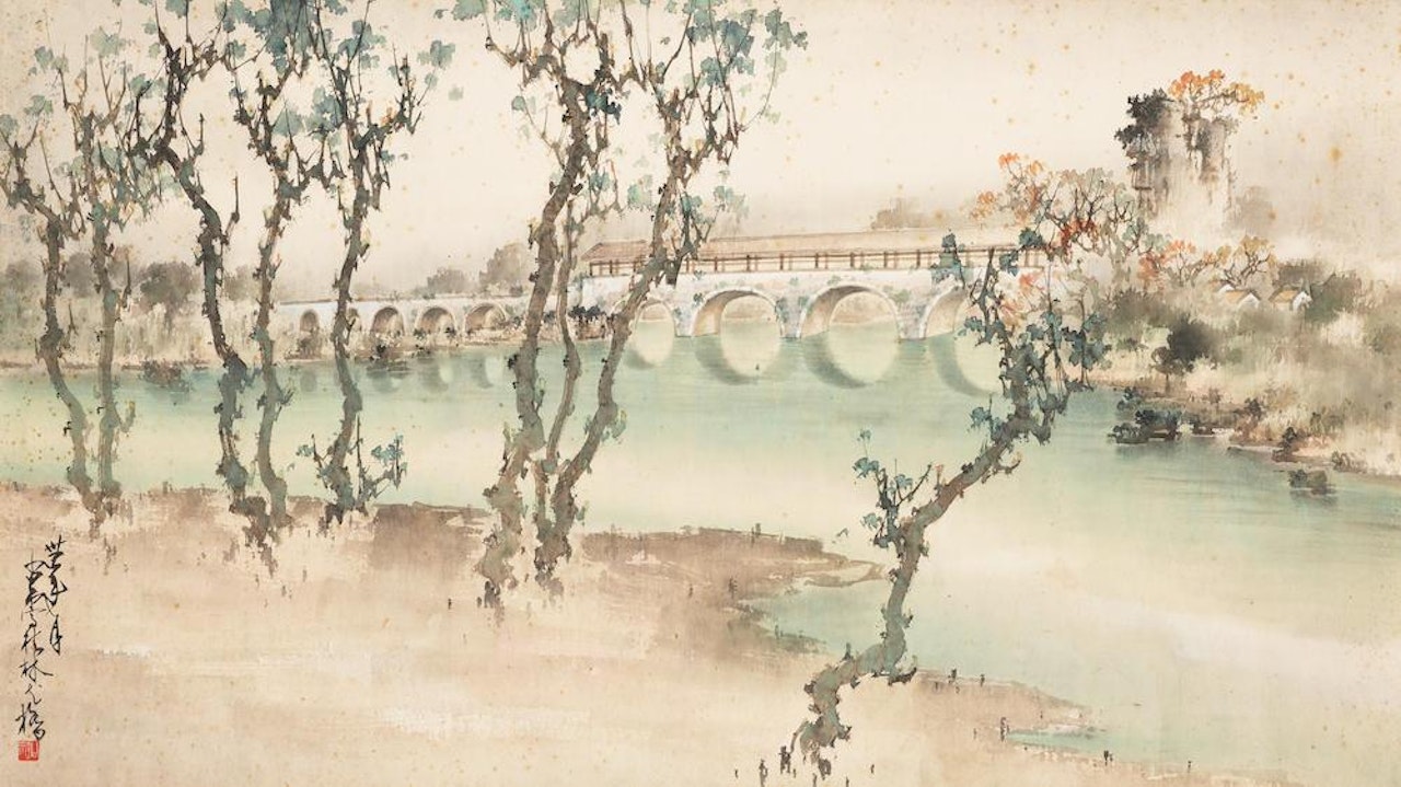 Guilin Flower Bridge by Zhao Shao'ang