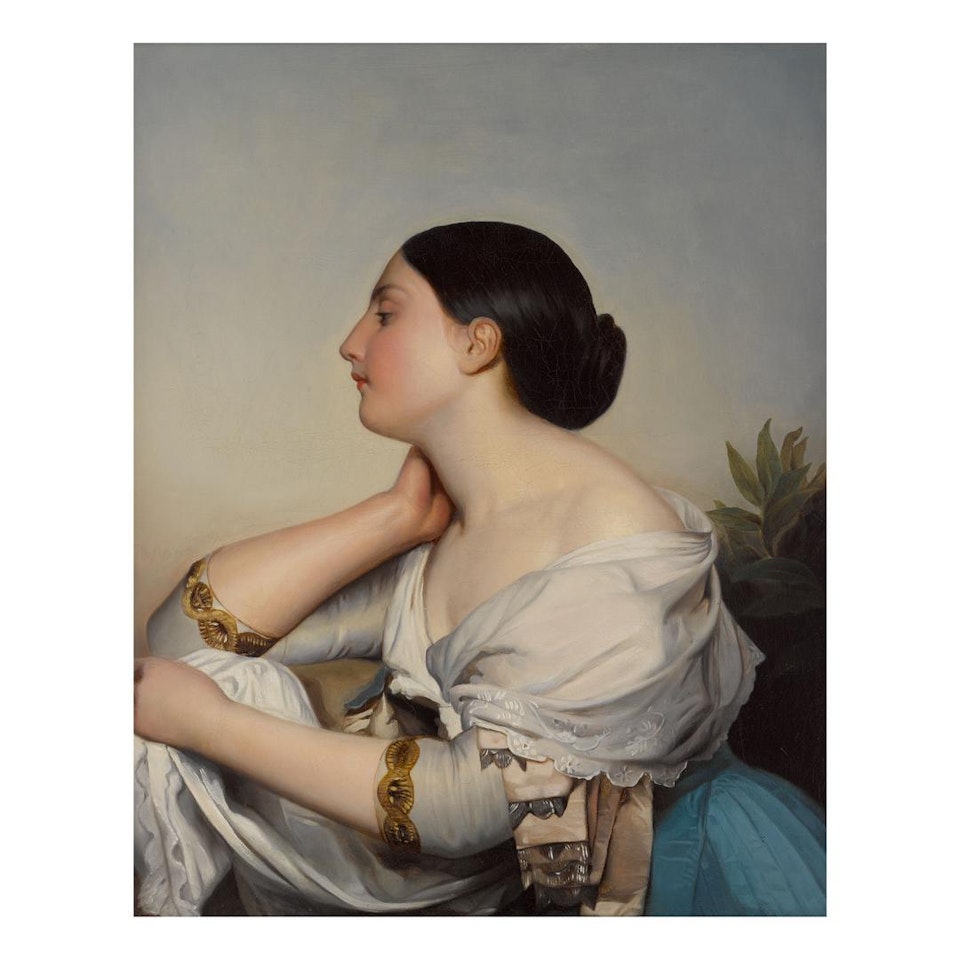 PORTRAIT OF A LADY by Continental School