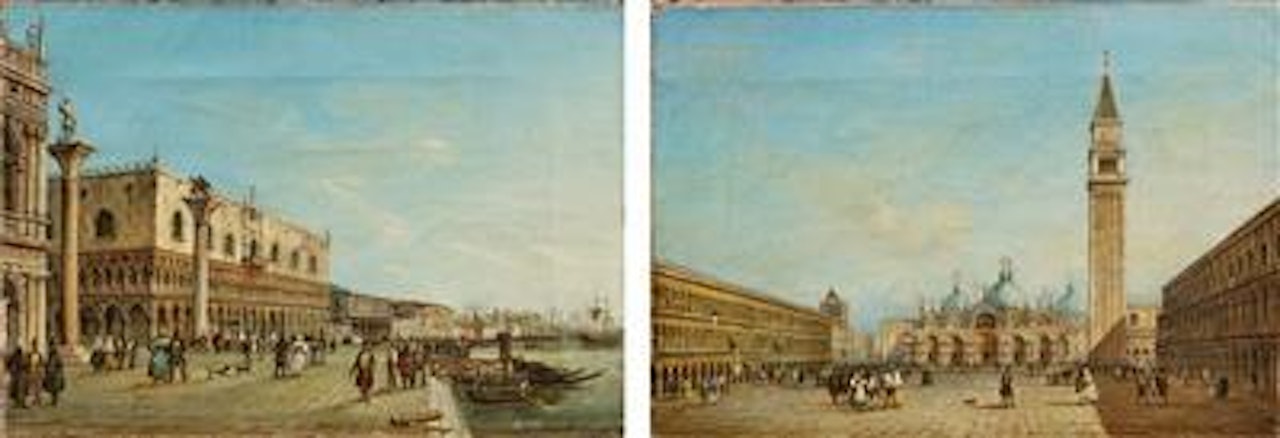 Venice the Molo with the Doge's Palace and St Mark's Square by Carlo Grubacs