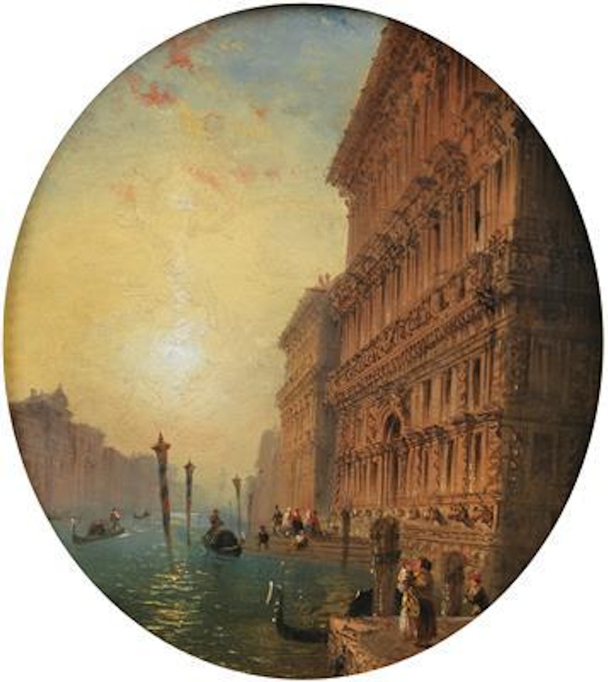 Venice Ca 'Pesaro by Carlo Bossoli