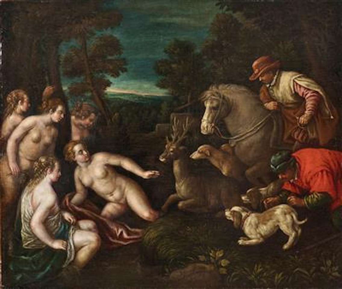 Diana and Actaeon by Leandro Bassano