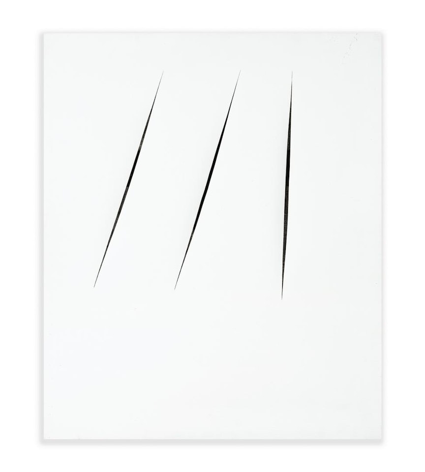 CONCETTO SPAZIALE, ATTESE by Lucio Fontana