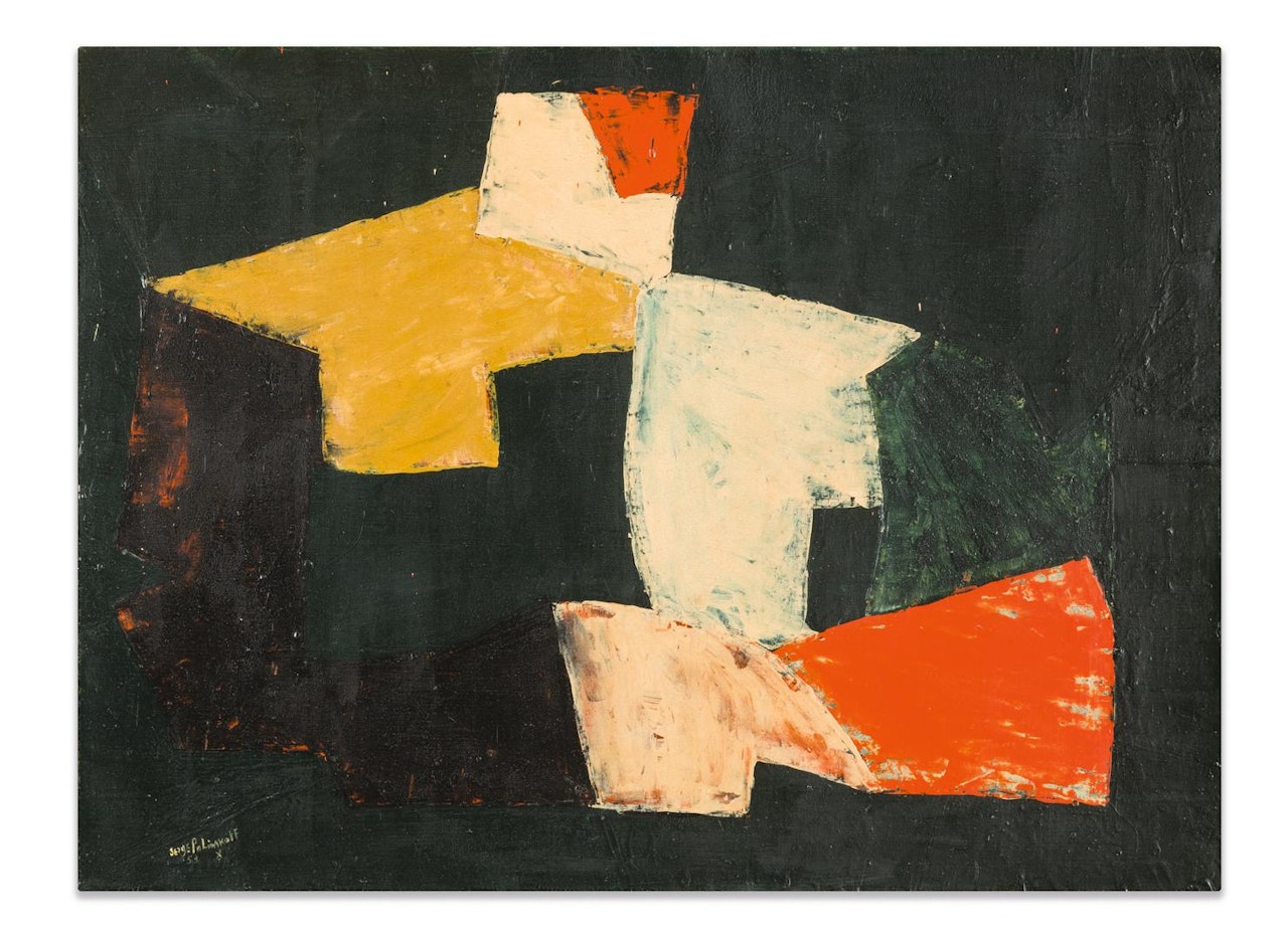 COMPOSITION ABSTRAITE by Serge Poliakoff