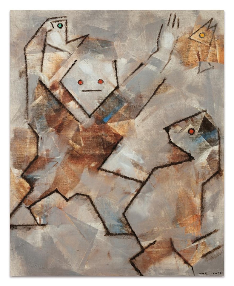 LES FLÂNEURS by Max Ernst