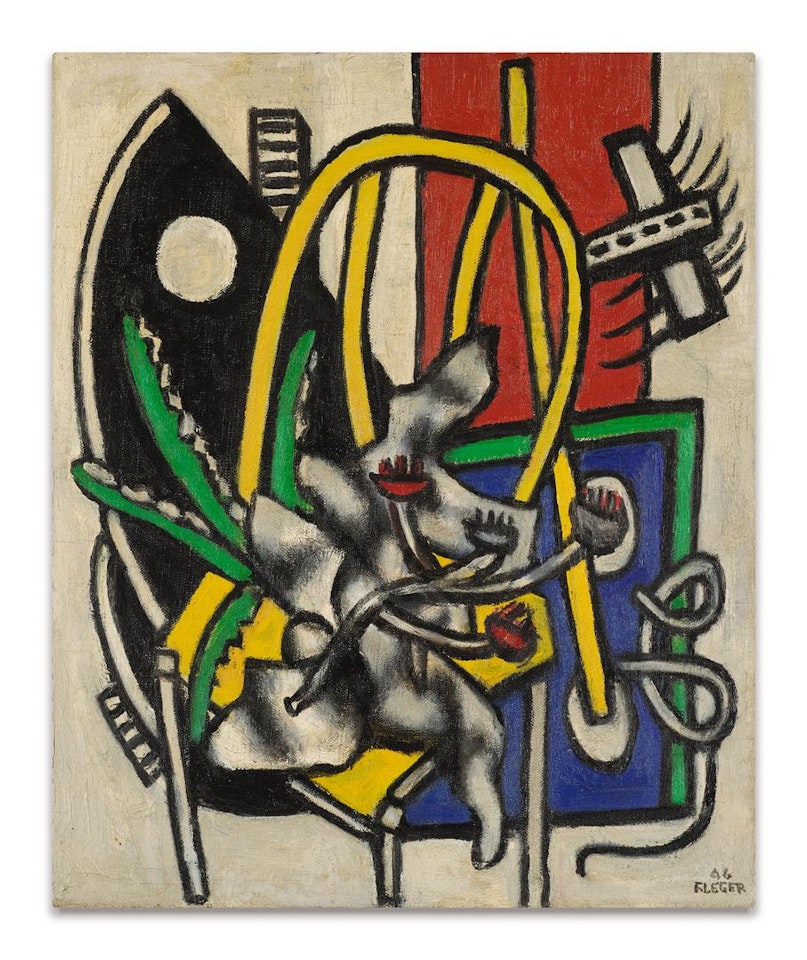 LA CHAISE JAUNE by Fernand Leger