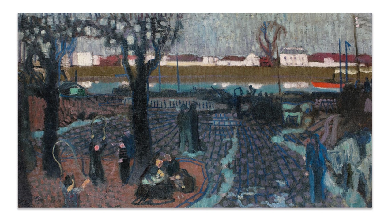 PORT DU PECQ by Maurice Denis