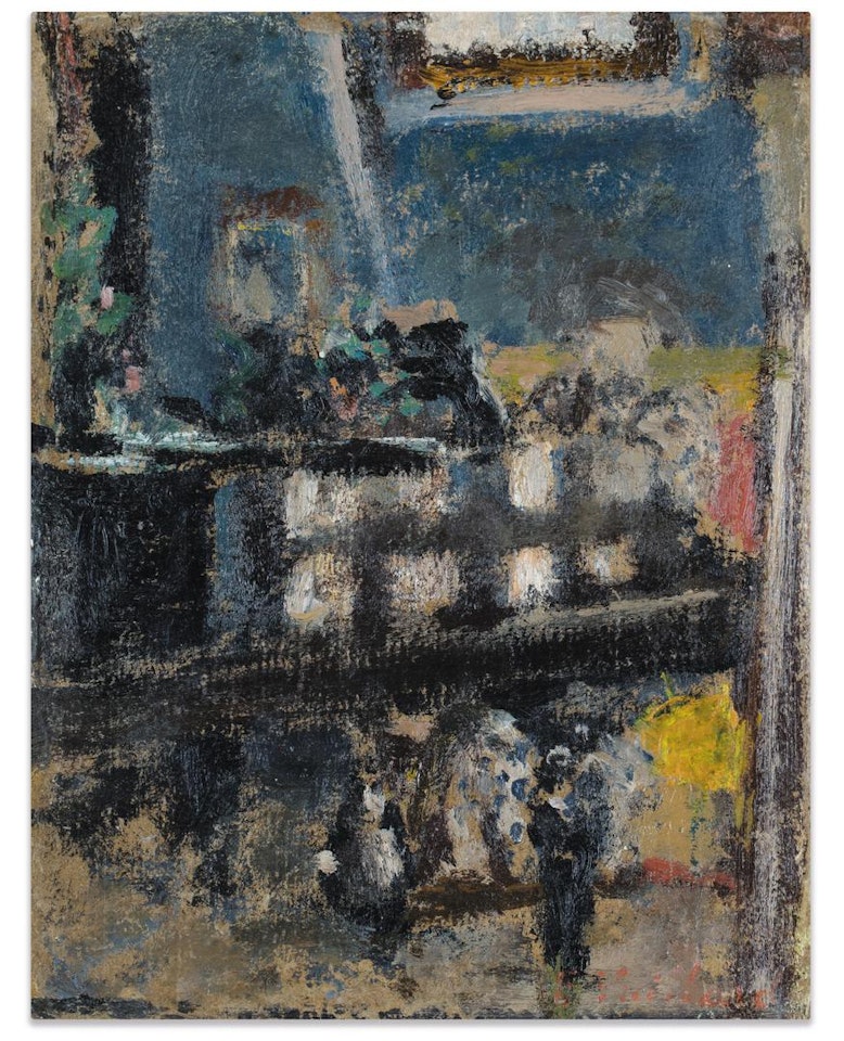 MISIA AU PIANO DANS LE GRENIER À VALVINS by Édouard Vuillard