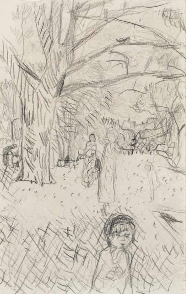 LE PARC MONCEAU by Pierre Bonnard