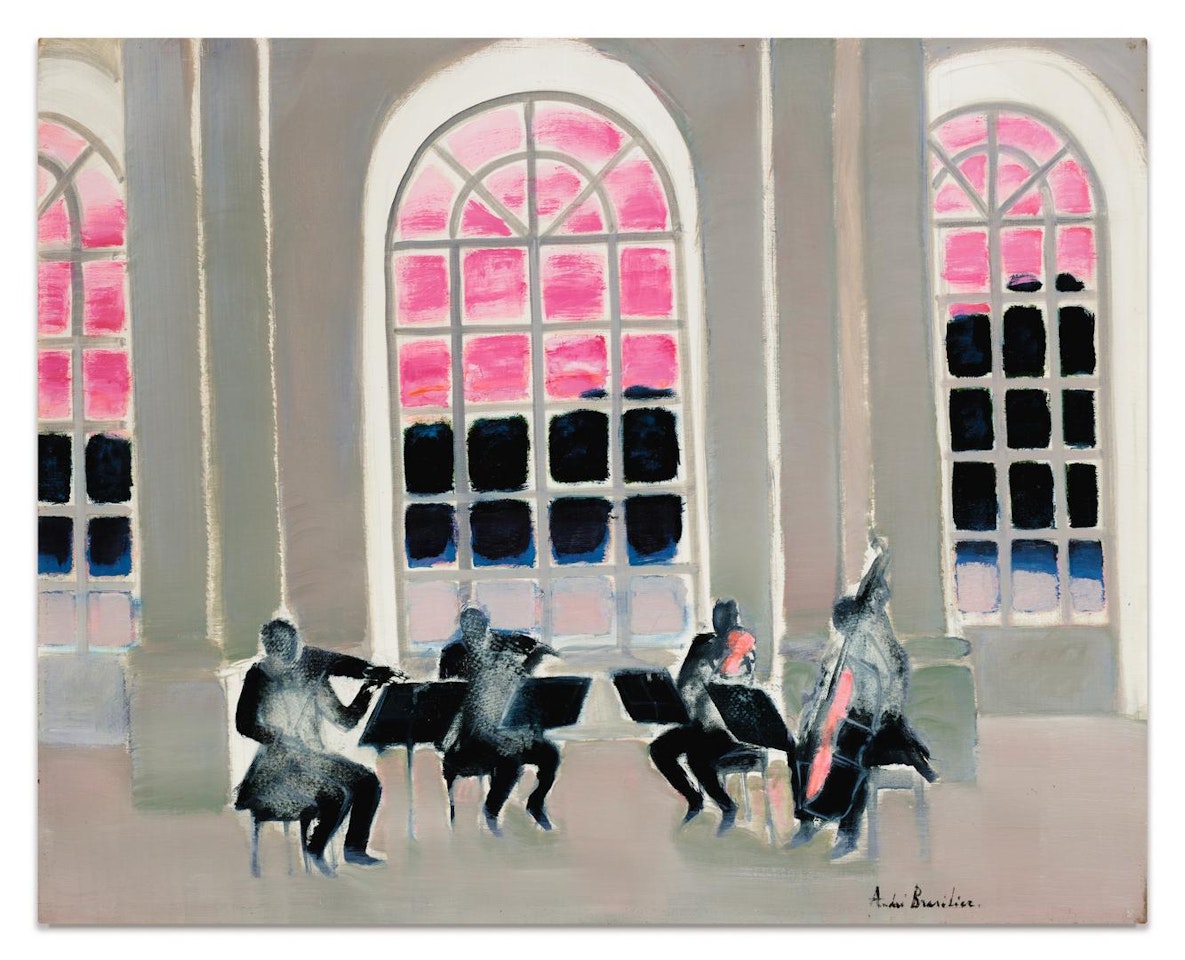 MUSIQUE À VERSAILLES by André Brasilier