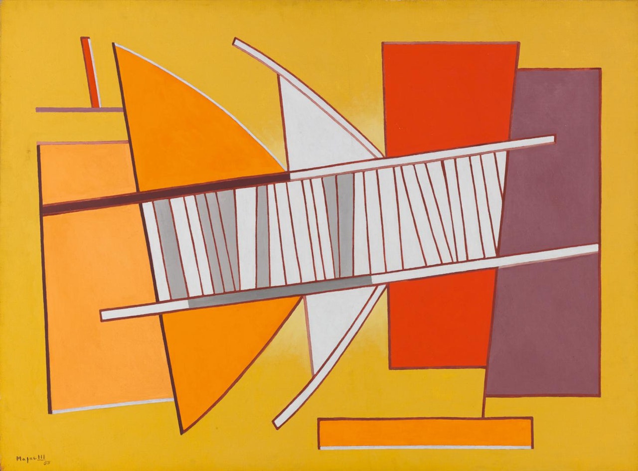 CONTRASTES NO. 3 by Alberto Magnelli