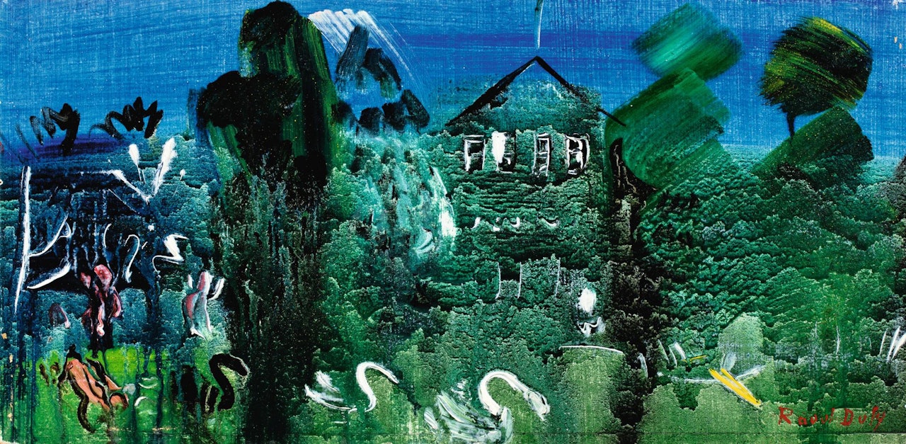 CANOTAGE SUR LA MARNE by Raoul Dufy
