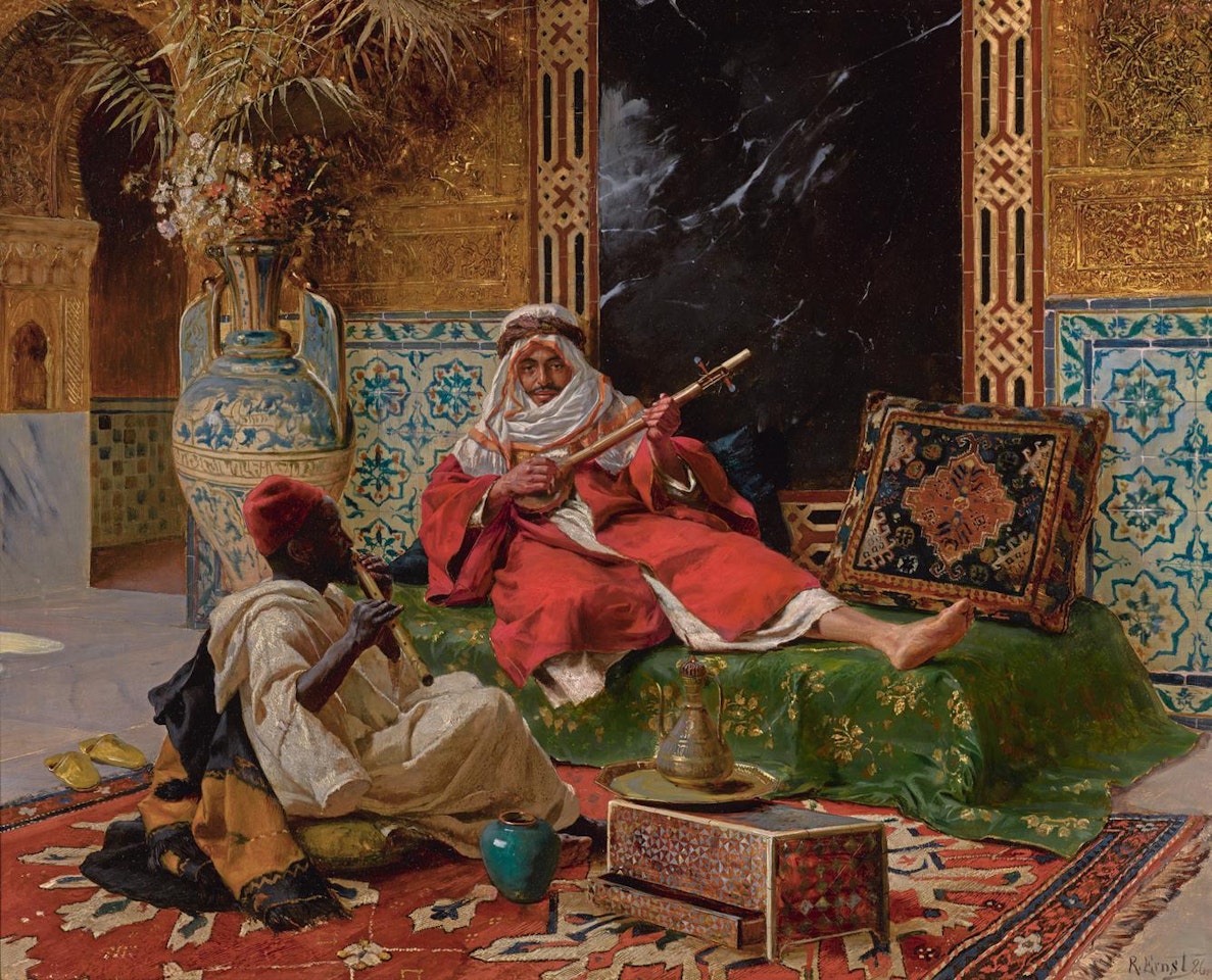 THE MUSICIANS by Rudolf Ernst