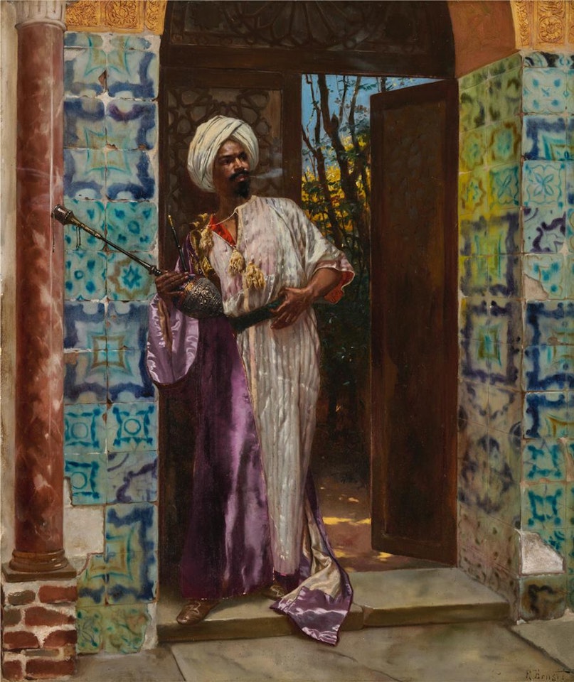 THE GUARD by Rudolf Ernst
