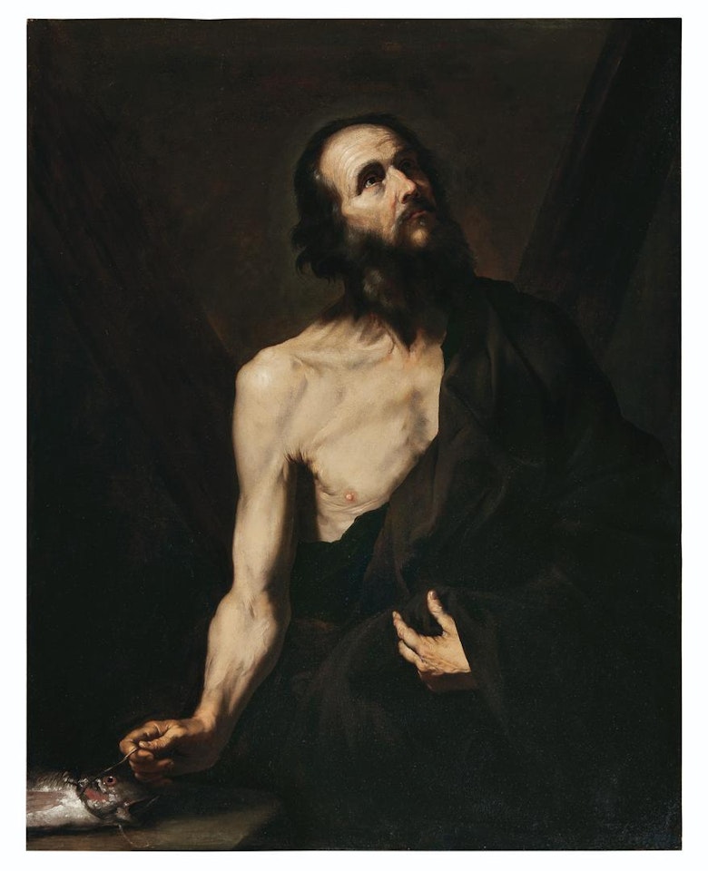 Saint Andrew by Jusepe de Ribera