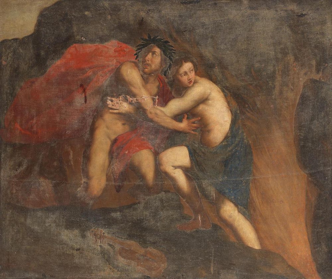 Orpheus and Eurydice by Neapolitan School