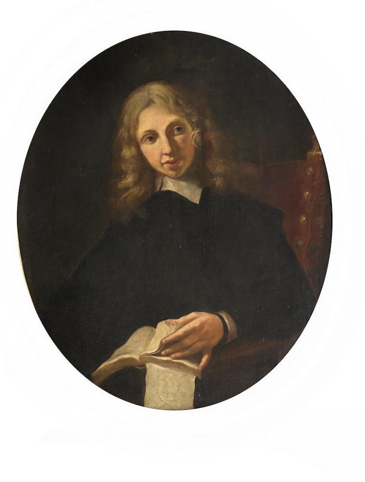 Portrait of Thomas, 2nd son of Thomas Keightley, three-quarter-length, in black costume by Dutch School