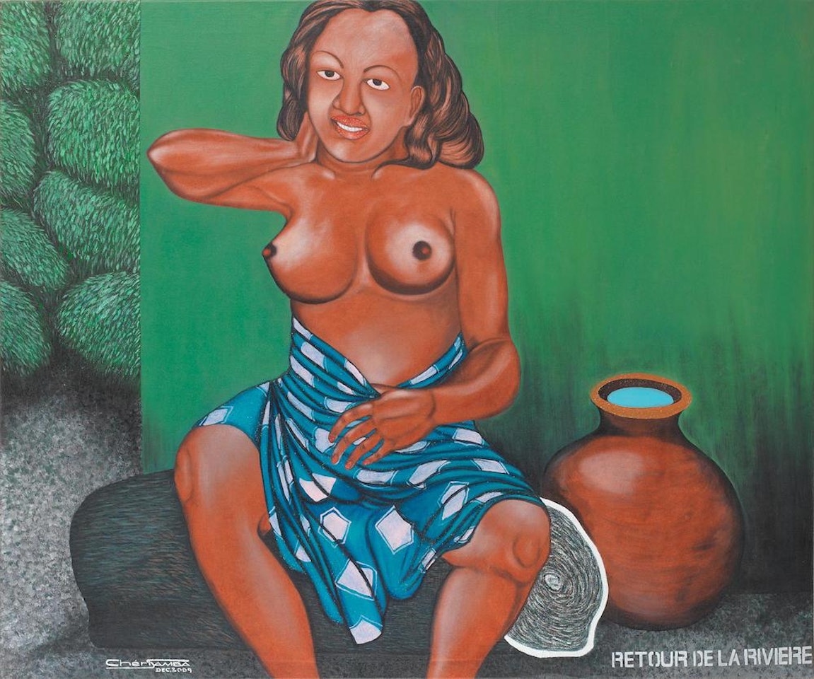 Retour de la rivière by Chéri Samba