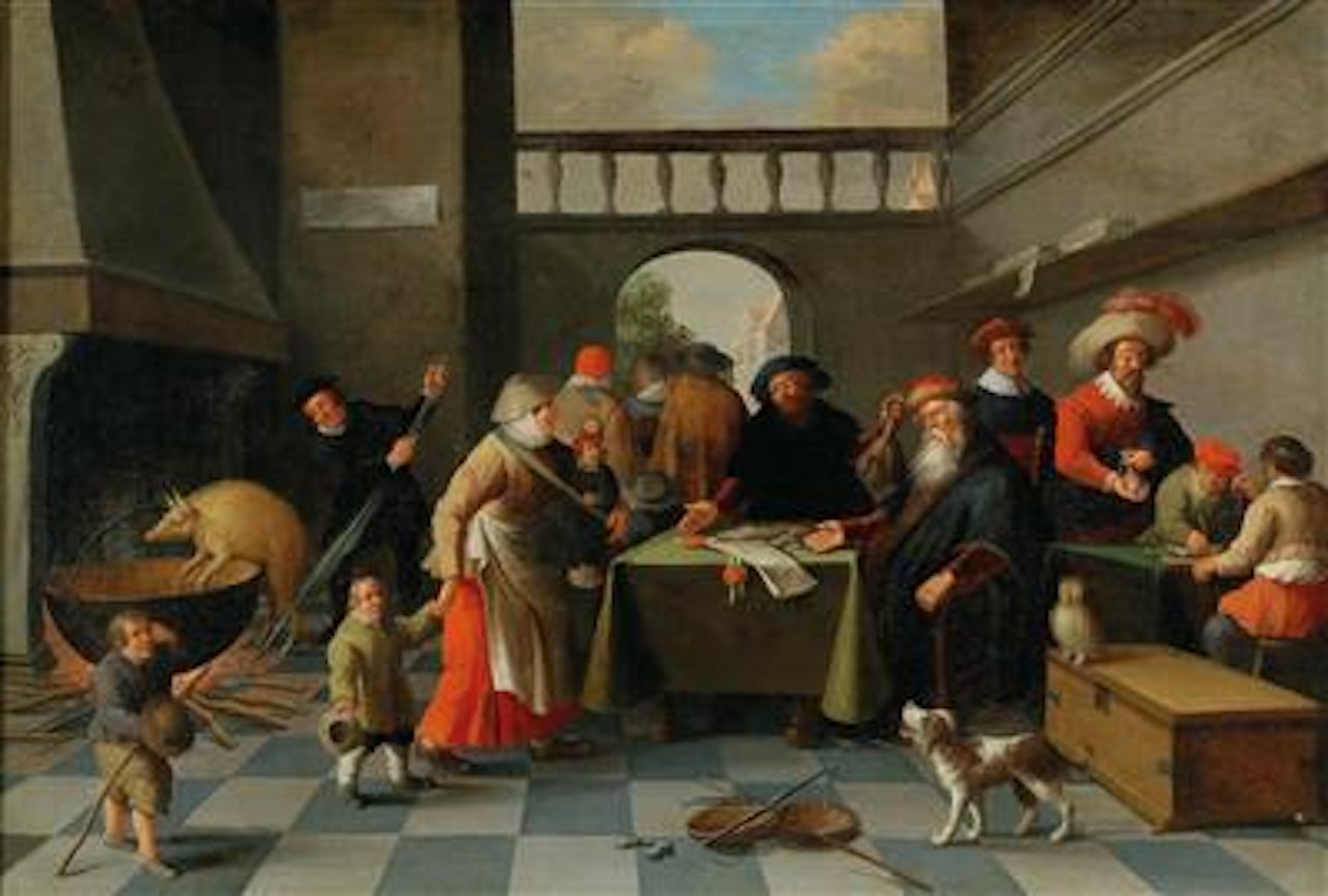 The Peasant Lawyer by Joost Cornelisz Droochsloot