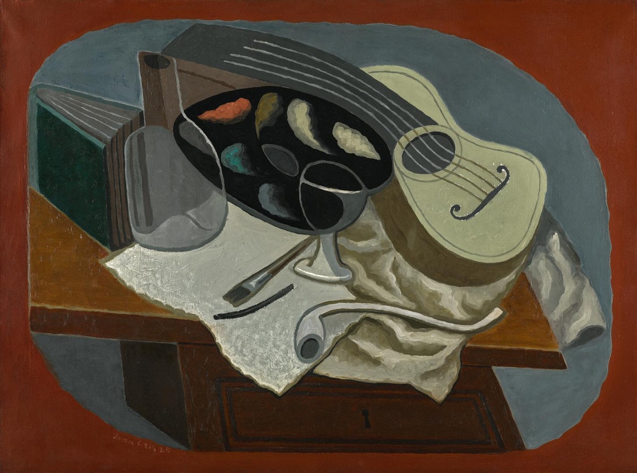 LA TABLE DU PEINTRE by Juan Gris
