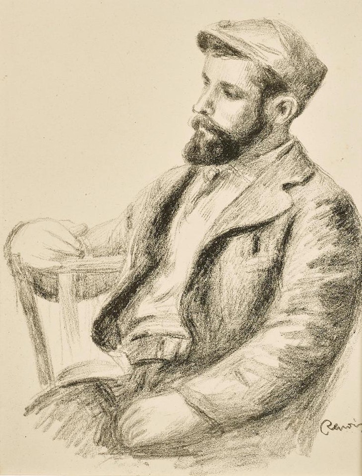 Louis Valtat, from L'Album des Douze Lithographies Originales de Pierre-Auguste Renoir (D. 38) by Pierre-Auguste Renoir