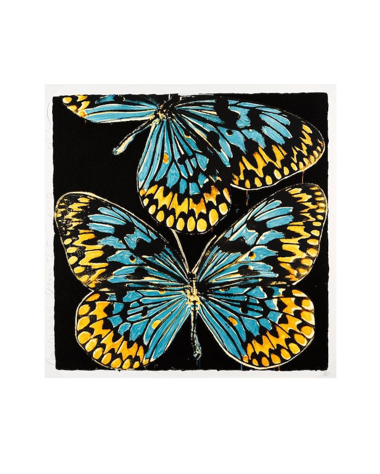 Butterflies, January 25, 2006 by Donald Sultan