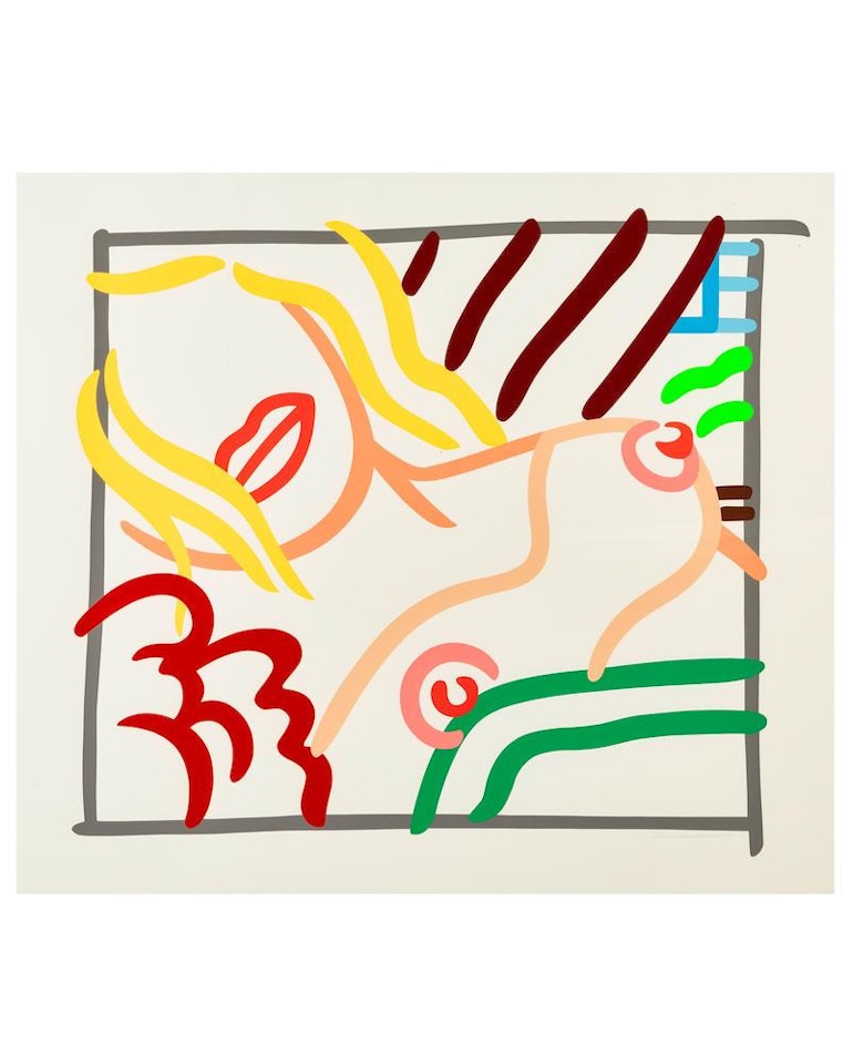 New Bedroom Blonde Doodle by Tom Wesselmann