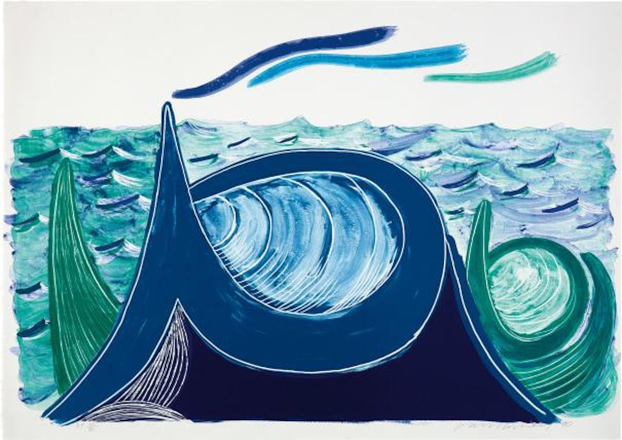 The Wave by David Hockney